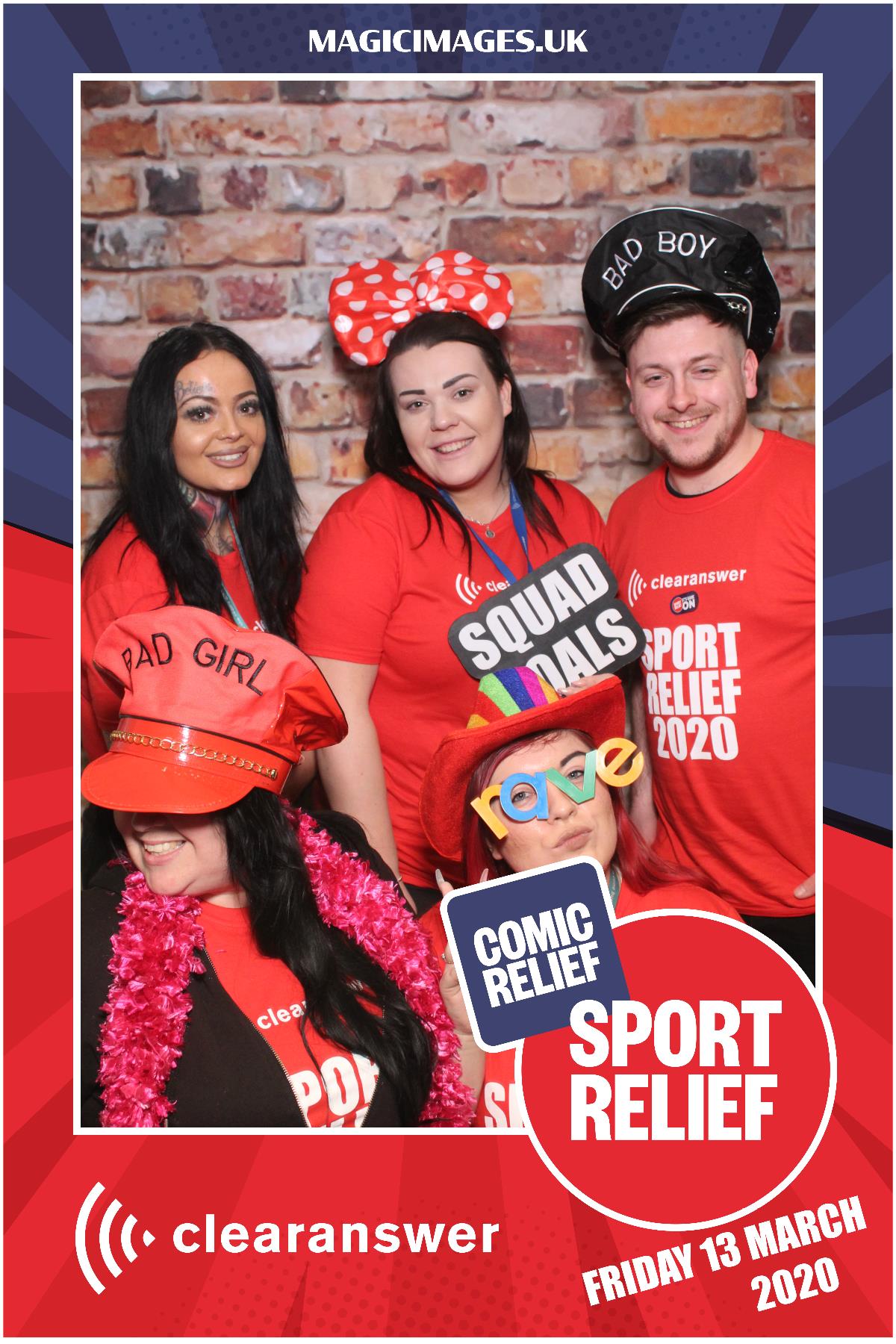 Clear Answer Sport Relief | View more photos from the event at gallery.magicimages.uk/u/MagicImages/Clear-Answer-Sport-Relief